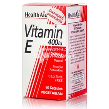 Health Aid Vitamin E 400iu (268mg), 60 caps