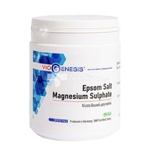 Viogenesis Epsom Salt Magnesium Sulphate - Άλατα Θειικού Μαγνήσιου, 500gr