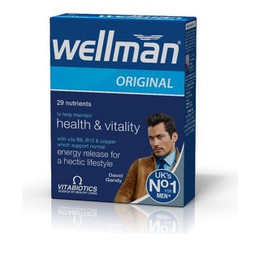 Vitabiotics Wellman Original, Πολυβιταμίνη Ειδικά Σχεδιασμένη για Άνδρες 30tabs