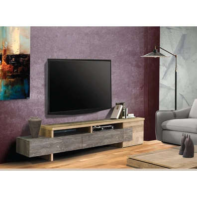 Έπιπλο TV Gotie 230x50cm Μελαμίνη Με Επιλογή Χρώμα