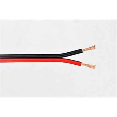 RED-BLACK SPEAKER CABLE 2Χ0,75 (1m)