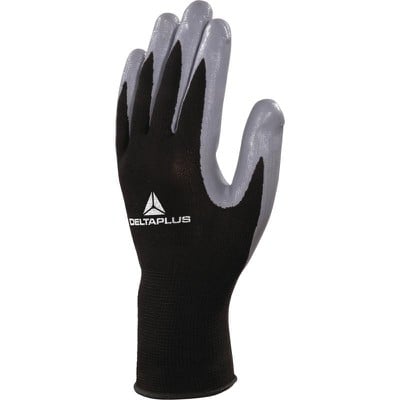 Polyester Knitted Glove With Nitrile Palm 10