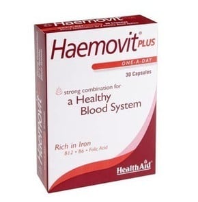 Health Aid Haemovit Plus Σίδηρος, Βιταμίνη Β12, Β6