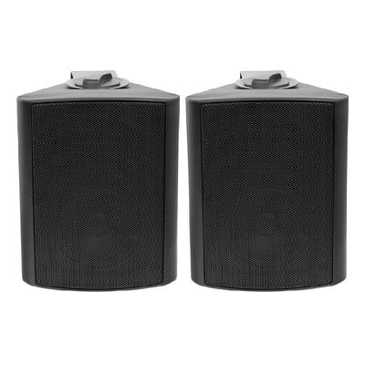 Black Speakers 15W With Adapter 100V 24X17,8X14,5c