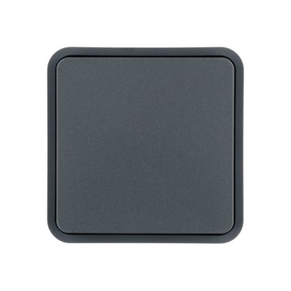 Cubyko IP55 Switch Plate KNX 1 Key Gray WNT902