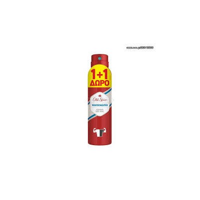 Old Spice Whitewater Deodorant Body Spray 150ml 1+
