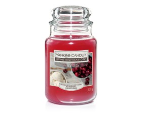 Yankee Candle Home Inspiration Αρωματικό κερί σε γυάλινο δοχείο Cherry Vanilla 538gr