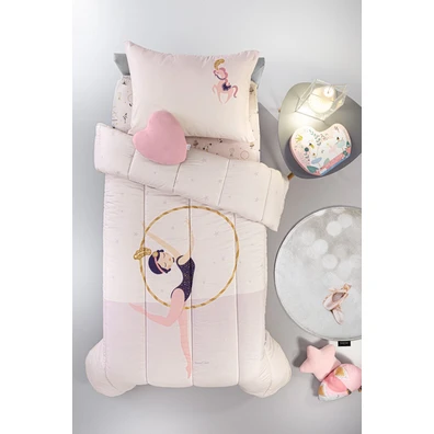 Κουβερλί Enjoy Pinky Suede 160x220 Saint Clair  10