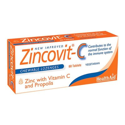 Health Aid Zincovit-C 60Tabs