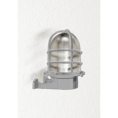 Brass Lantern Light Νο21 E27 Ip64 150W Nikel Mat Η