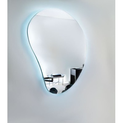 Καθρέπτης μπάνιου 63x90 φωτιζόμενος led RGB σε σχή