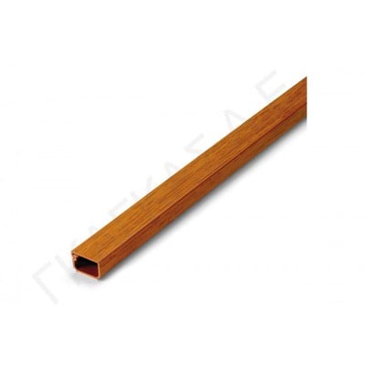 Cable Trunking Walnut With Adhesive 25Χ25Mm (1M)