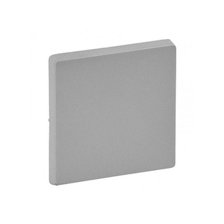 Valena Life Switch A/R Plate 1 Gang Aluminium 7550