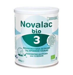 Novalac Bio 3 Βιολογικό Ρόφημα Γάλακτος σε Σκόνη α