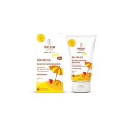 Weleda Baby & Kids Sun Edelweiss Sunscreen Lotion SPF30 Sensitive Παιδικό Αντηλιακό Γαλάκτωμα Προσώπου Σώματος Υψηλής Προστασίας 150ml