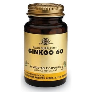SOLGAR Ginkgo '60' 60vegetable capsoules