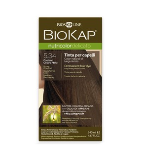 Biokap Permanent Hair Colors Delicato 5.34 Honey C