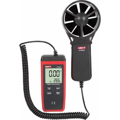 Digital Anemometer-Thermometer Max:30M/S Ut363S