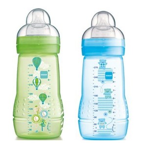 MAM Baby Bottle 2M+ με Θηλή Σιλικόνης Μεσαία Ροή γ