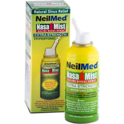 NEILMED Nasa Mist Saline Spray Extra Strength Hypertonic 2.7% Υπέρτονο Ρινικό Σπρέι, 125ml