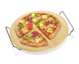 Kuchenprofi Πλάκα Ψησίματος για Πίτσα με Βάση & Χερούλι Φ30cm.