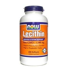Now Foods Lecithin 1200 mg - Έλεγχο του Βάρους, τη