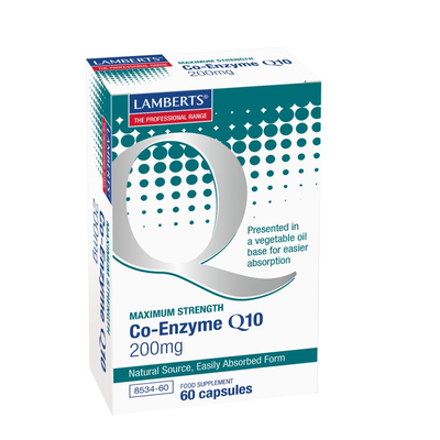 LAMBERTS Co-Enzyme Q10 200mg x60 Κάψουλες