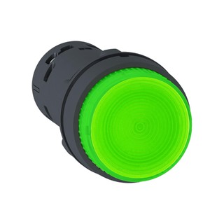 Illuminated Pushbutton 1 Contact with Return Green