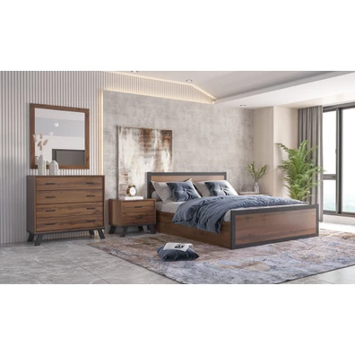 Κρεβάτι Υπέρδιπλο Ν96 Για Στρώμα 160x200cm Νέο Καρ
