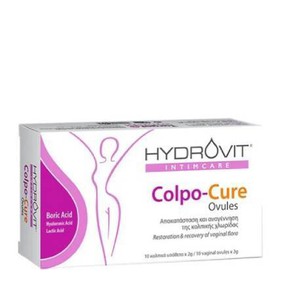 Hydrovit Colpo-Cure Ovules-Κολπικά Υπόθετα ph 3.5 