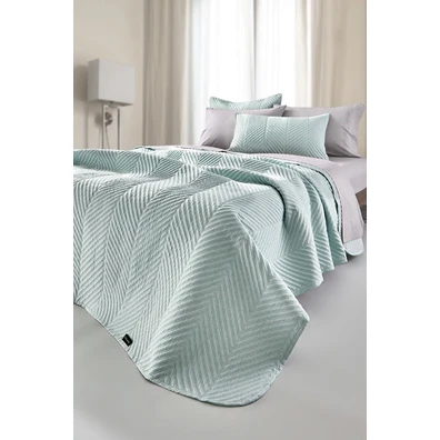 Σετ 2τμχ Κουβερλί Bone Mint 220x240 guy Laroche  1