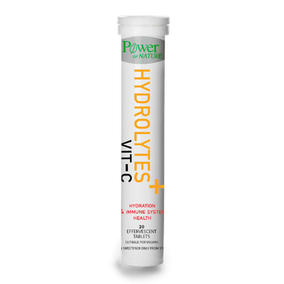 Power Health Hydrolytes + Vit-C Συμπλήρωμα Διατροφ