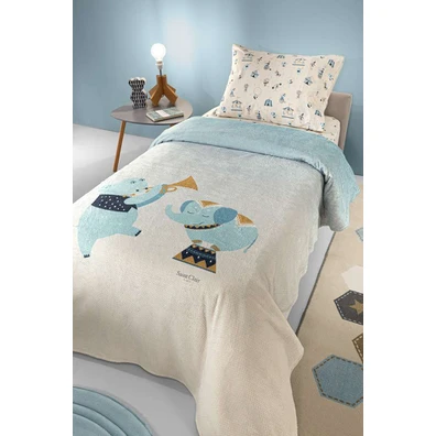 Κουβέρτα Ultrasoft Enjoy sky 160x220 Saint Clair M