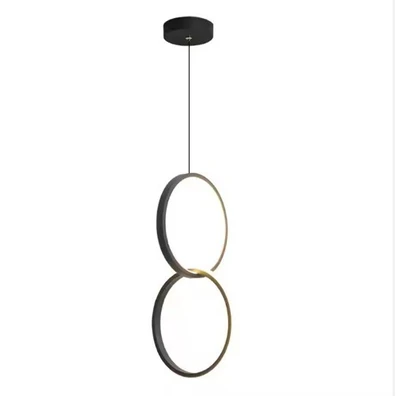 Se led 20 Aina Black Pendant 22x40cm 20w Ip20 3cct