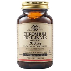 Solgar Chromium Picolinate 200μg Συμπλήρωμα Διατρο