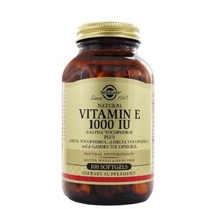 Solgar Vitamin E 1000IU Αντιοξειδωτικό για το Καρδ