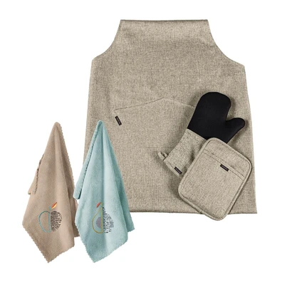 Σετ 5τμχ Κουζίνας Cook set Taupe guy Laroche  100%