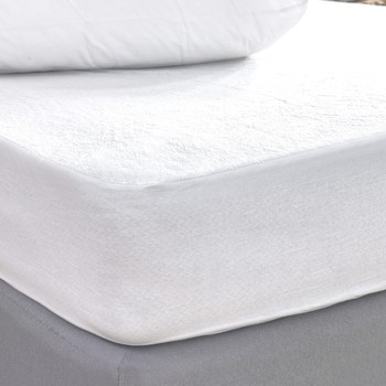 Ζεύγος Αδιάβροχα Καλύμματα μαξιλαριών 50x70 White Comfort  TERRY WATERPROOF Palamaiki