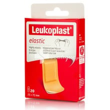 Leukoplast Elastic (25 x 72mm) - Ελαστικά Επιθέματα για Μικροτραυματισμούς, 20 τεμάχια