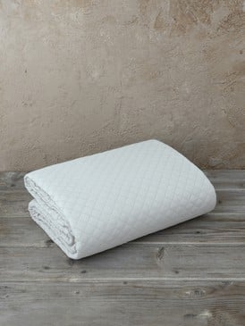 Bedspread - Poise - White