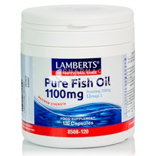 Lamberts Pure Fish Oil 1100 mg (Ω3) - Ιχθυέλαια, 120 caps