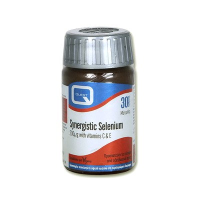 Quest Synergistic Selenium 200μg with vitamins C &