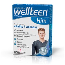 Vitabiotics Wellteen Him Συμπλήρωμα Διατροφής για 