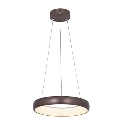 Pendant Light D40cm Brown Satin Led 3000K 30W