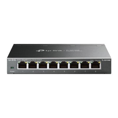 8-Ports Switch Gigabit 10/100/1000Mbps Tl-Sg108E V