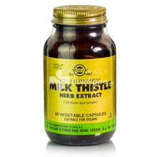 Solgar MILK THISTLE Herb & Seed Extract - Συκώτι / Πέψη, 60 caps
