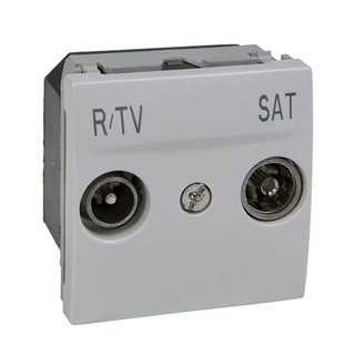 Unica TV/RD/SAT Socket White MGU3.454.18