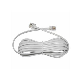 Telephone Connection Cable with Clips Blister 3m W