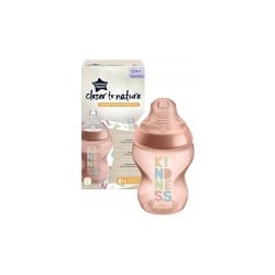 Tommee Tippee Closer To Nature Baby Bottle 0m+ Μπιμπερό Μικρής Ροής 260ml