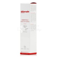 Skincode S.O.S. Oil Control Mattifying Lotion - Ενυδατική Λοσιόν για Ρύθμιση Λιπαρότητας, 50m​l
